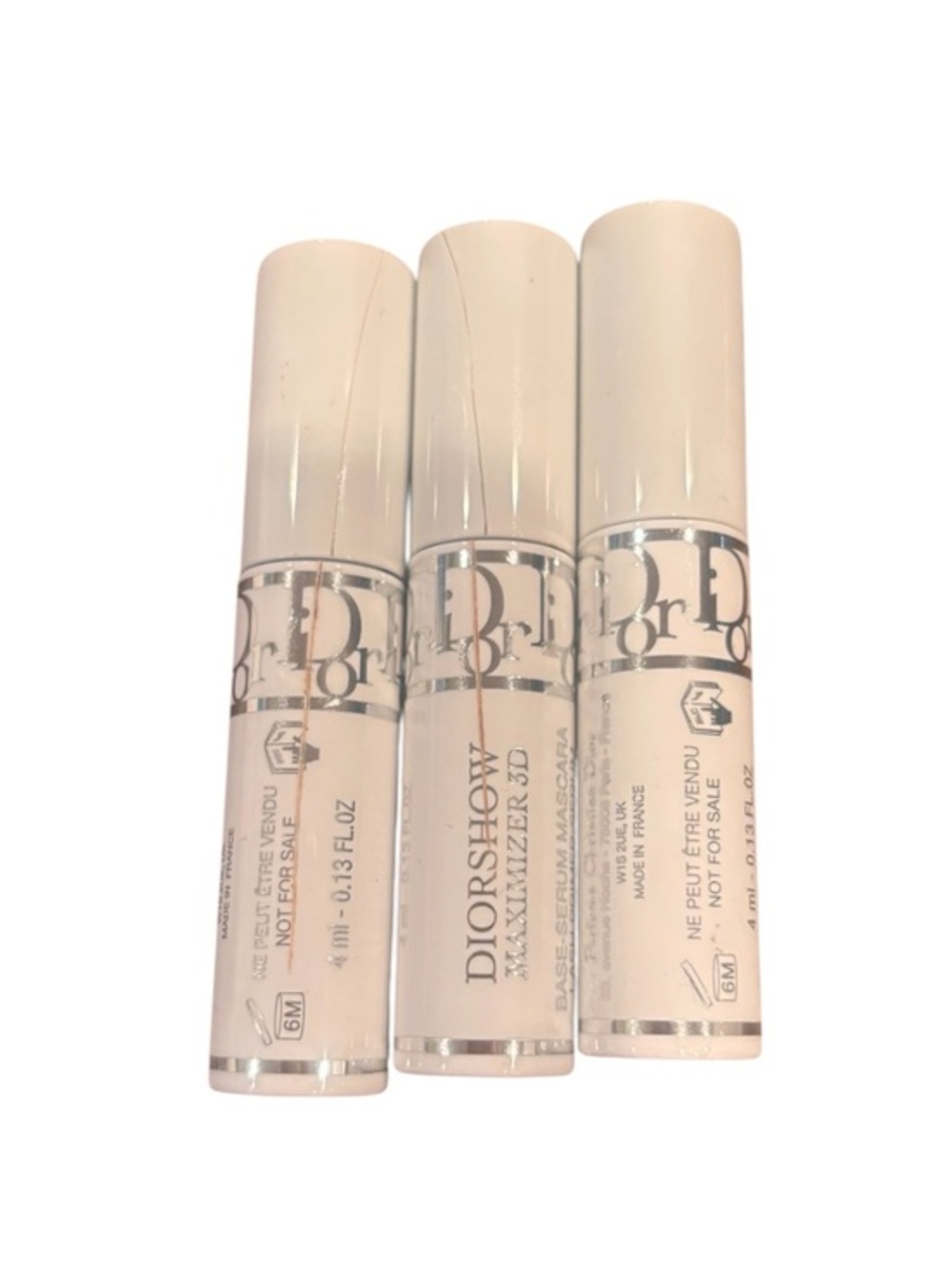 Dior Diorshow Maximizer 3D Lash Primer Set 3 Travel Size Plumping Mascara Base
